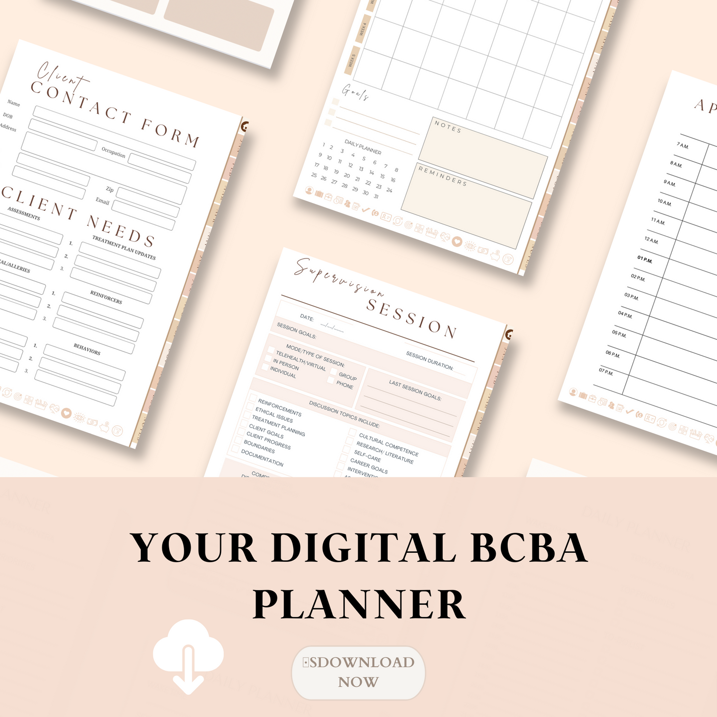 BCBA Digital Planner