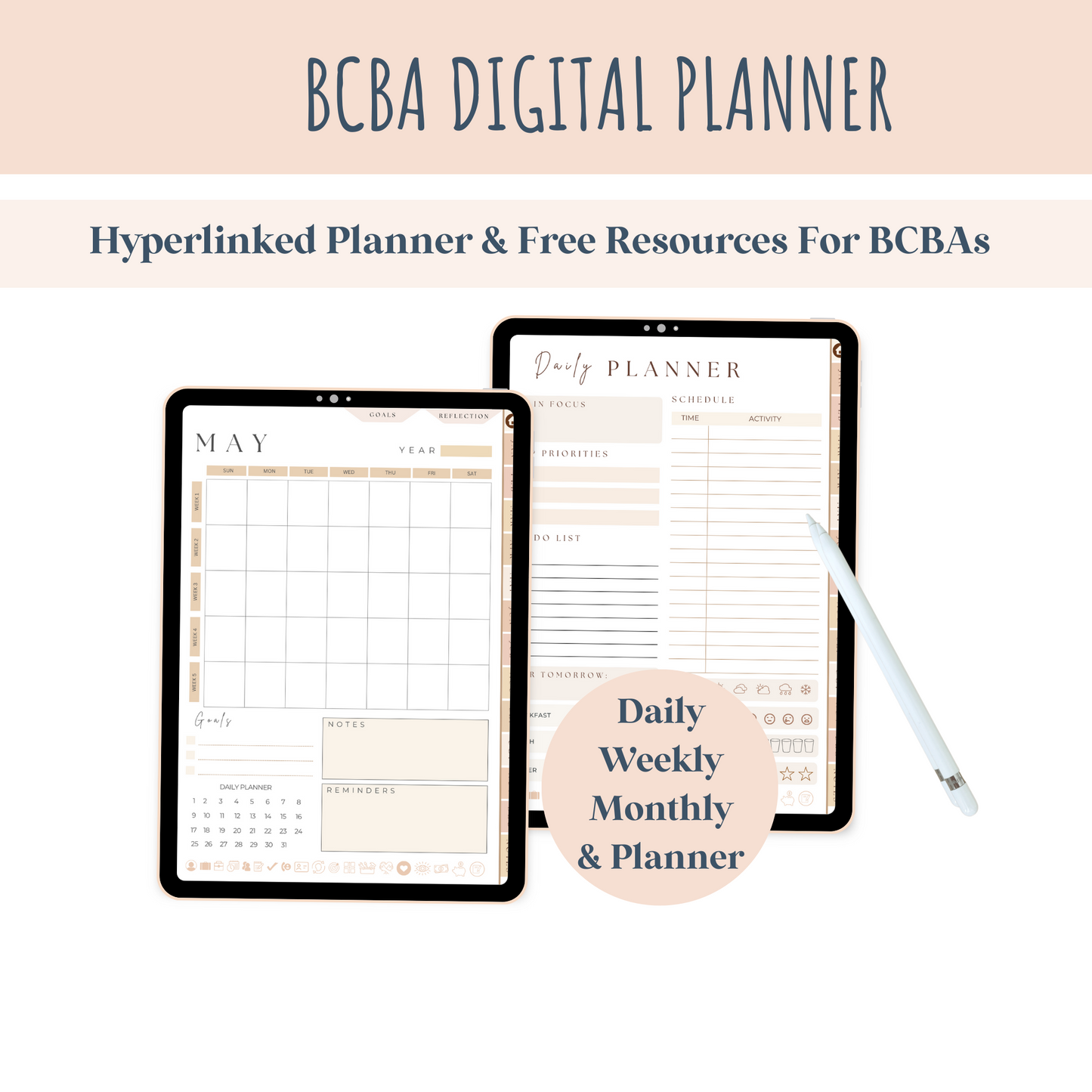 BCBA Digital Planner